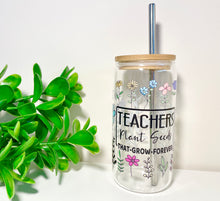 Load image into Gallery viewer, Glass Tumbler with Straw