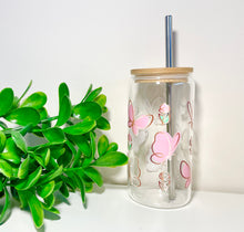 Load image into Gallery viewer, Glass Tumbler with Straw