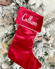 Load image into Gallery viewer, Luxury Christmas Stocking Personalised
