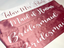 Load image into Gallery viewer, Personalised Sash
