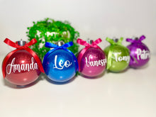 Load image into Gallery viewer, Personalised shatterproof bauble