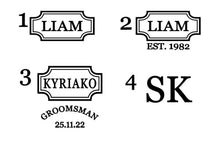 Load image into Gallery viewer, Etched Whisky Glasses