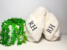 Load image into Gallery viewer, 'Amelia' Fluffy Slippers White