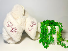 Load image into Gallery viewer, 'Amelia' Fluffy Slippers White