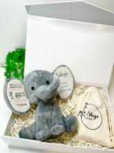 Load image into Gallery viewer, Baby Announcement Elephant Personalised
