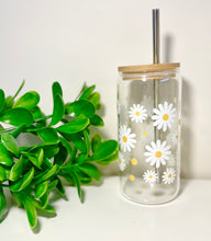 Load image into Gallery viewer, Glass Tumbler with Straw
