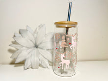 Load image into Gallery viewer, Glass Tumbler with Straw
