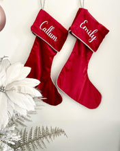 Load image into Gallery viewer, Luxury Christmas Stocking Personalised
