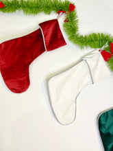 Load image into Gallery viewer, Luxury Christmas Stocking Personalised
