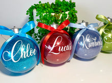 Load image into Gallery viewer, Personalised shatterproof bauble
