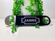 Load image into Gallery viewer, Bottle Opener Black Personalised
