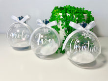 Load image into Gallery viewer, Personalised shatterproof bauble
