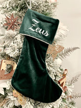 Load image into Gallery viewer, Luxury Christmas Stocking Personalised
