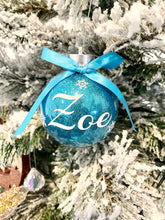 Load image into Gallery viewer, Personalised shatterproof bauble

