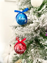Load image into Gallery viewer, Personalised shatterproof bauble
