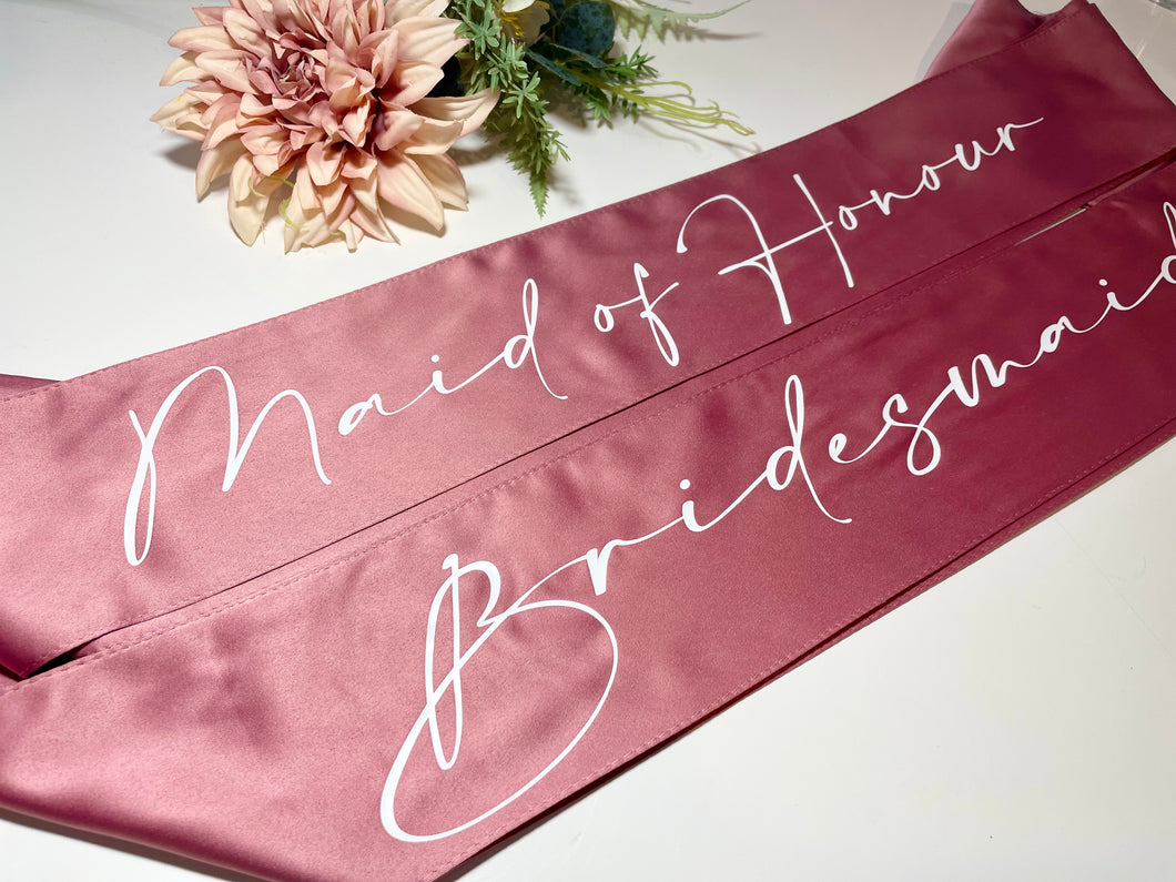 Personalised Sash
