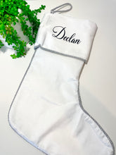 Load image into Gallery viewer, Luxury Christmas Stocking Personalised
